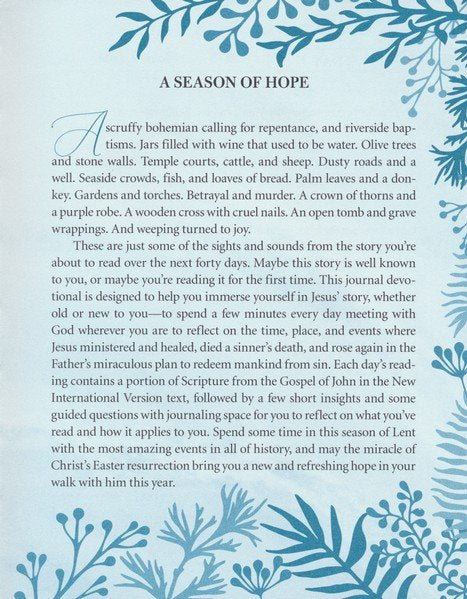 The Hope of Easter: 40 Days of Reading and Reflection