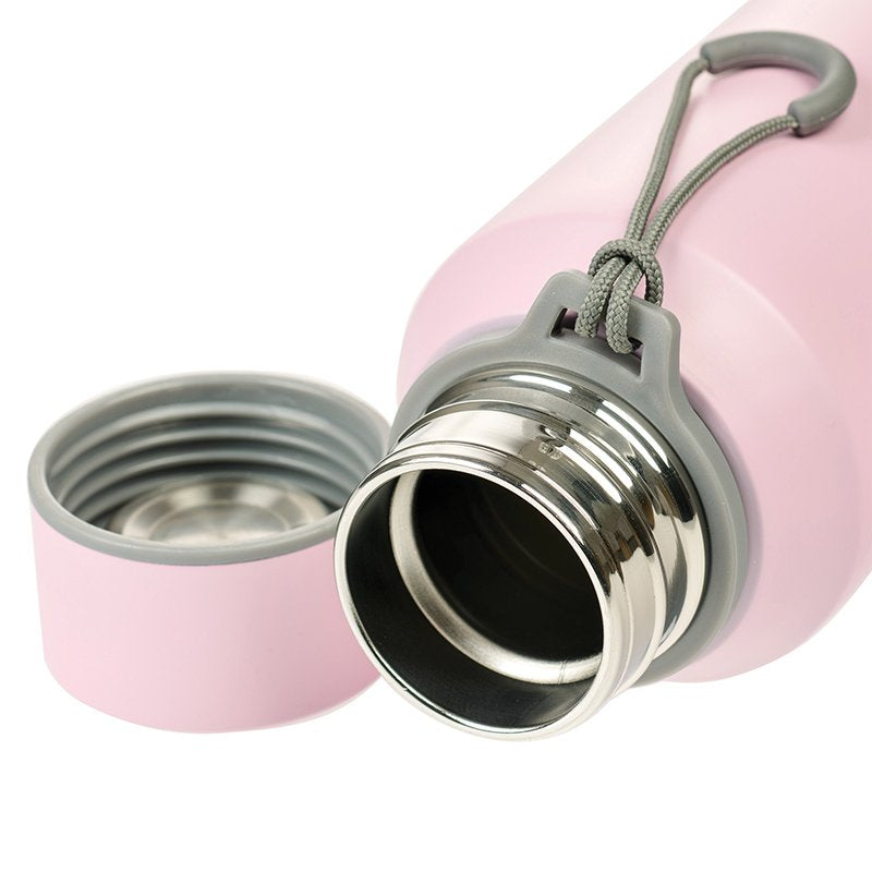 Be Still Pink Stainless Steel Water Bottle - Psalm 46:10