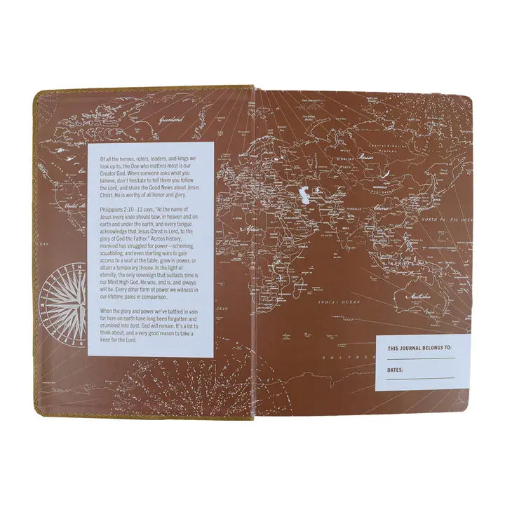 Kerusso Mens Leather Journal Lion of Judah