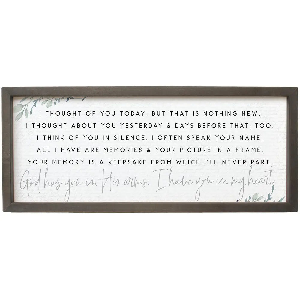 I Thought of You - Farmhouse Frames