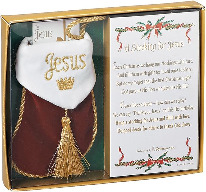 Stocking For Jesus With Gift List