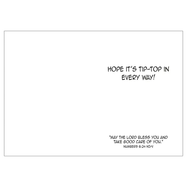 Tiger, Elephant and Bear - Faith Birthday Child Card- SVC24458