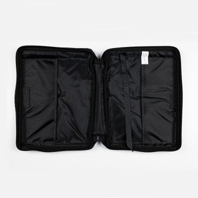 Bible Cover Cross Emblem Black Large Vinyl