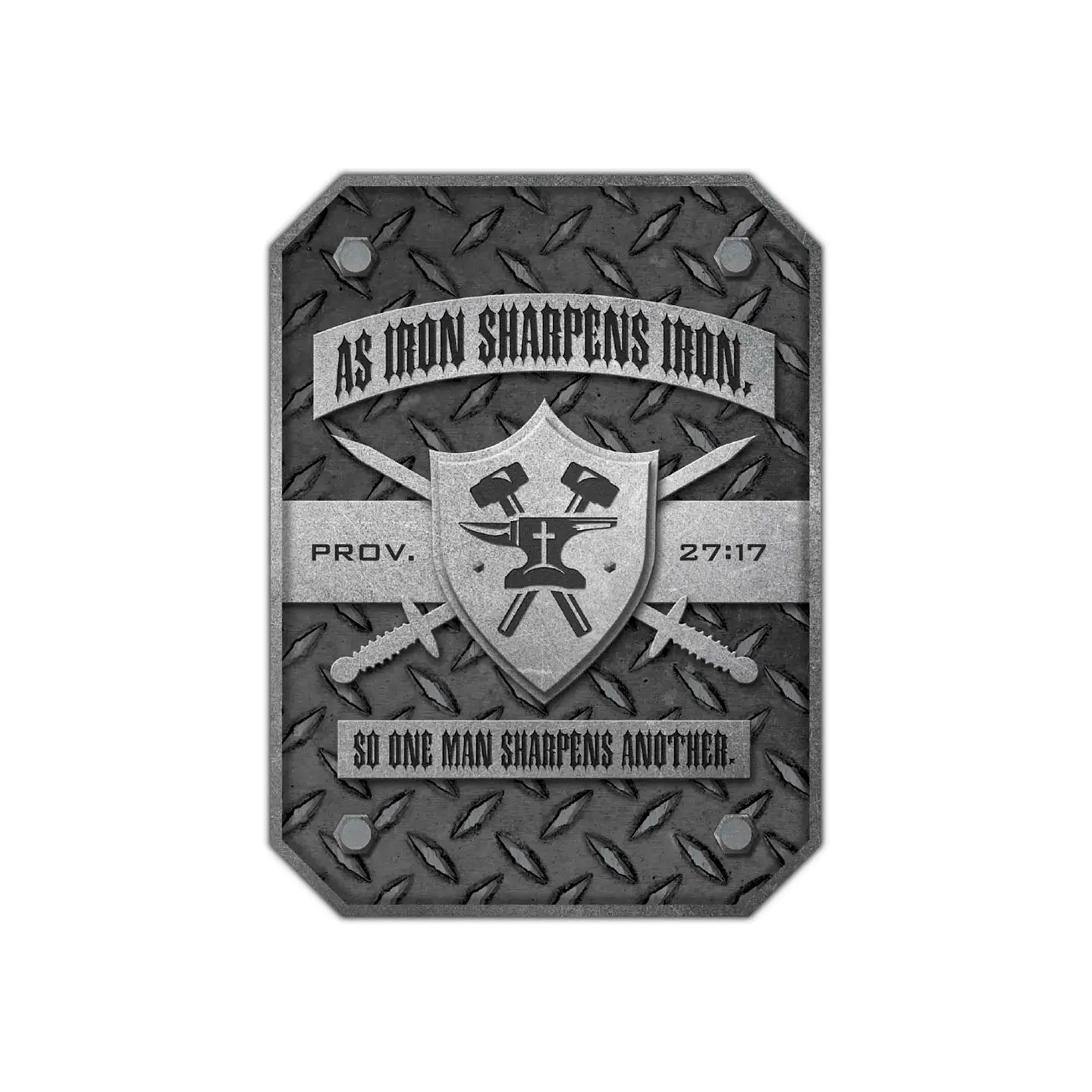 Iron Sharpens Iron Sticker