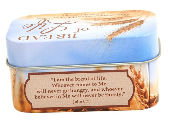 Bread of Life Promise Cards in a Tin