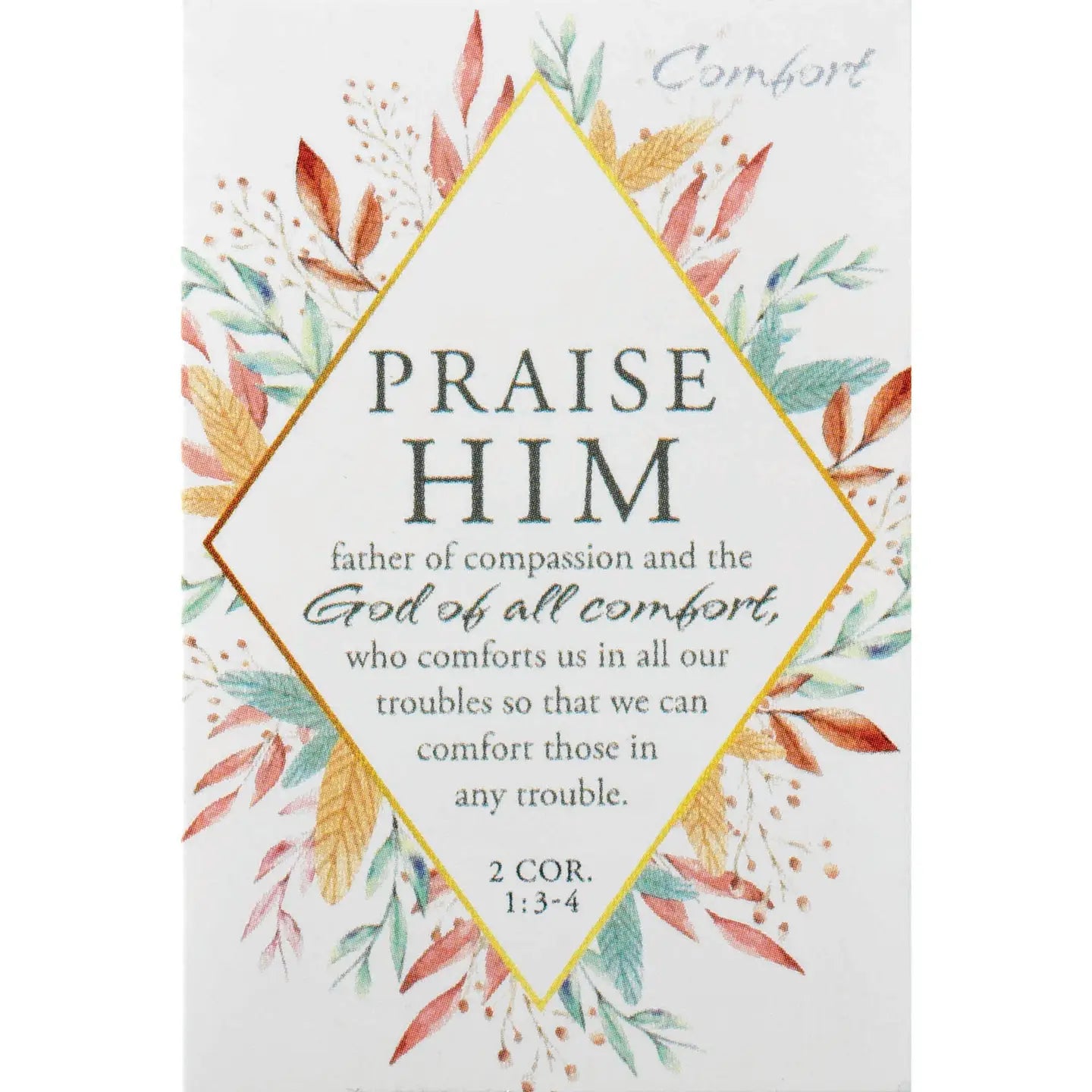 Comfort 2 Cor. 1:3-4 Itty Bitty Bookmark