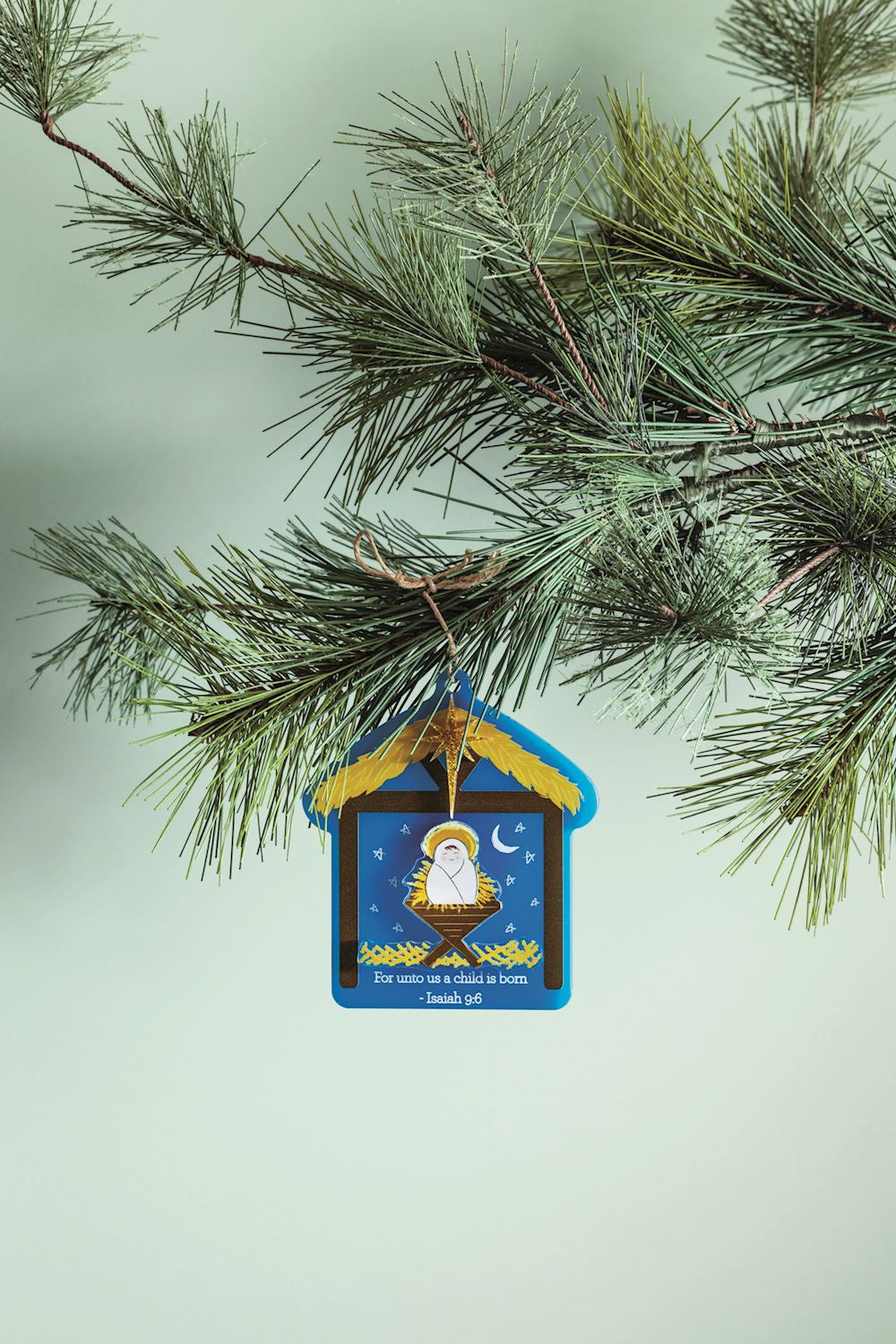 Musical Nativity Ornament