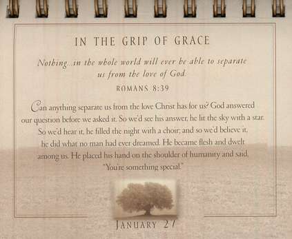 Grace For the Moment: An Inspirational DaySpring Day Brightener - Perpetual Calendar
