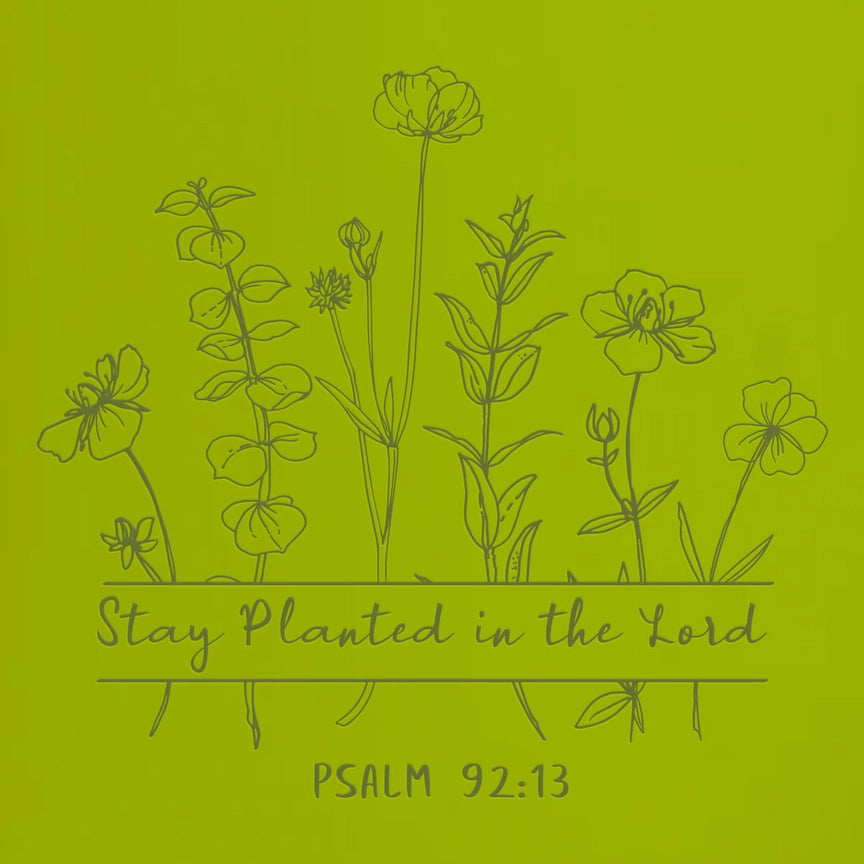 Kerusso Womens Leather Journal Stay Planted