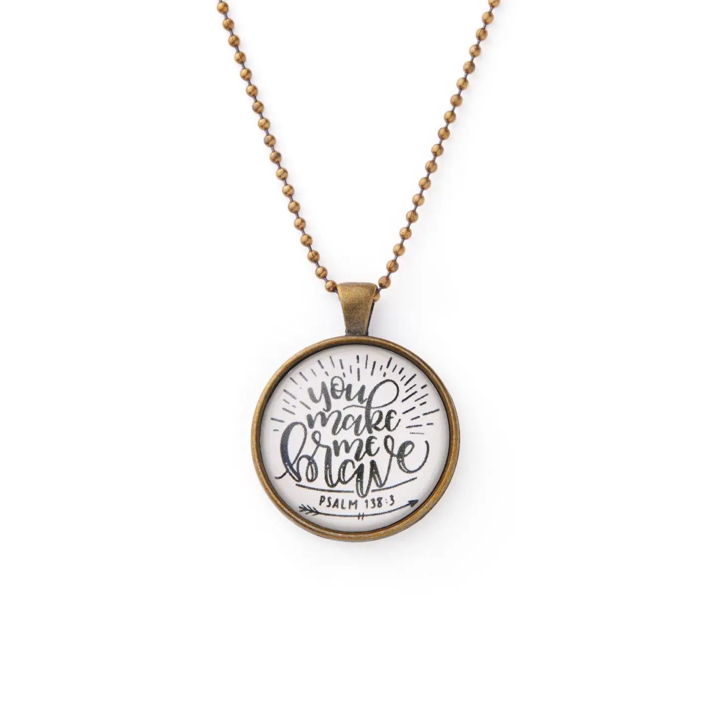 You Make Me Brave Necklace