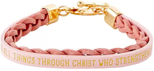 Wrapped In Love - Philippians 4:13 Bracelets