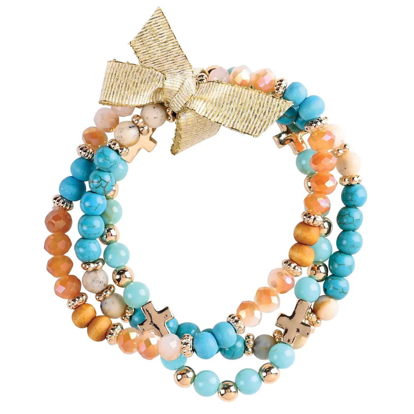 Triple Beaded Bracelets