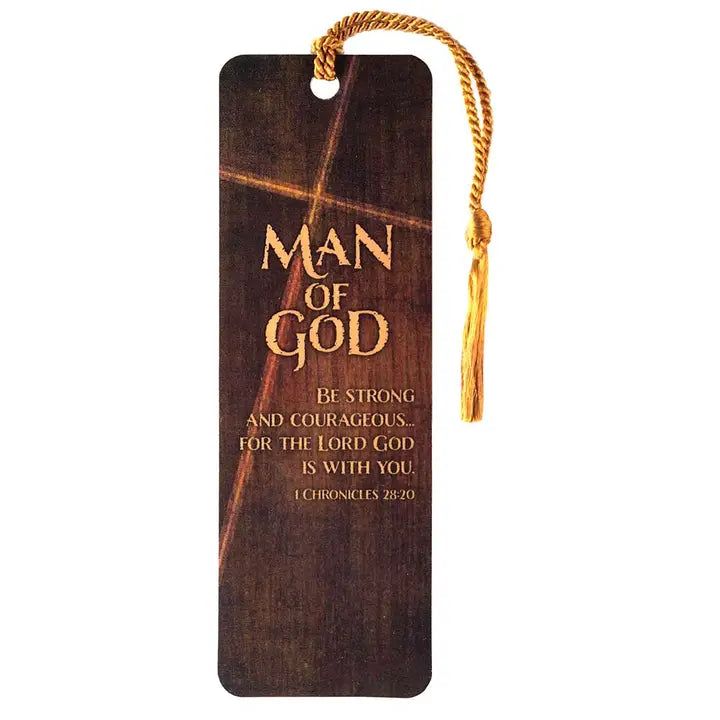 Tassel Bookmark Man of God
