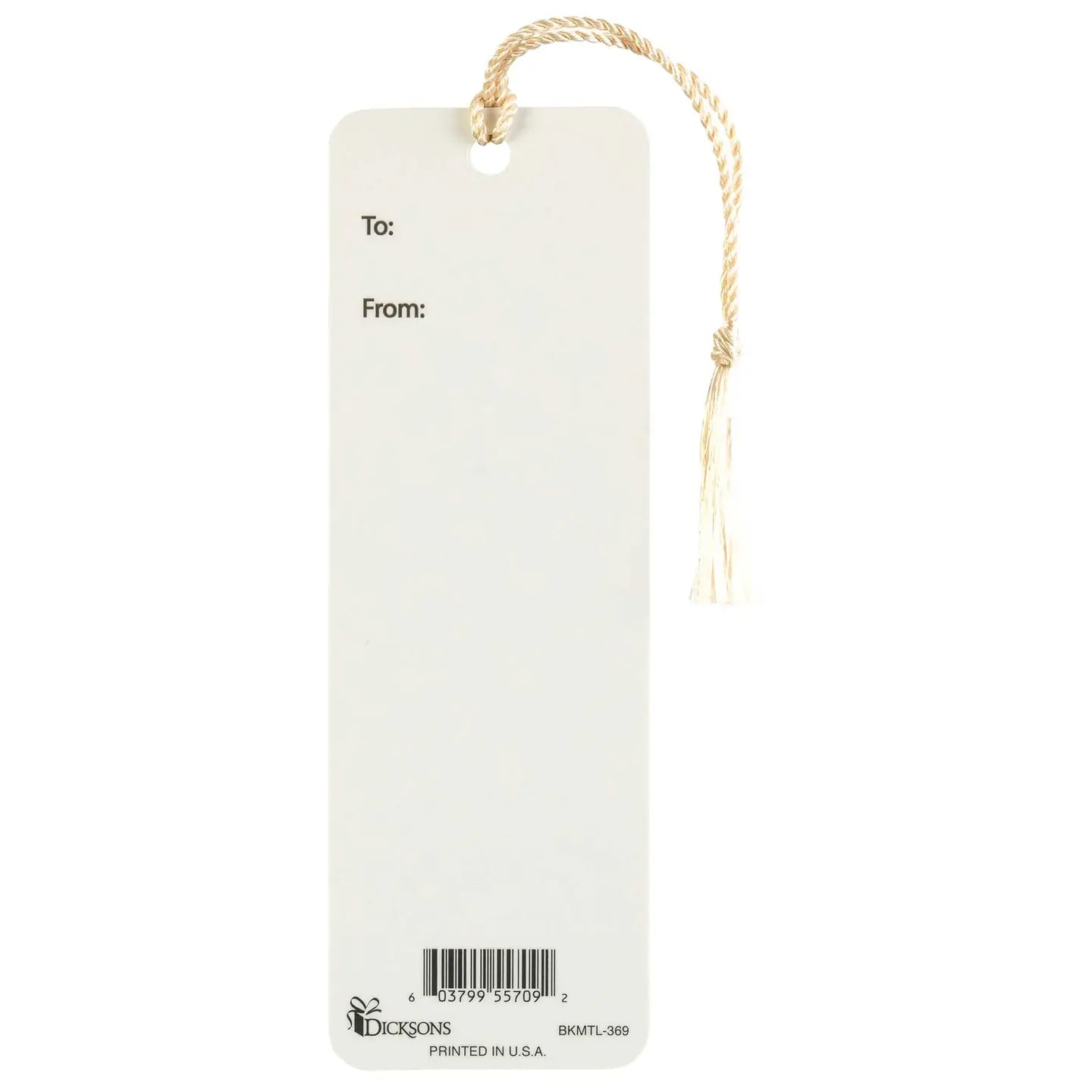 What If Equals Fear Bookmark Tassel