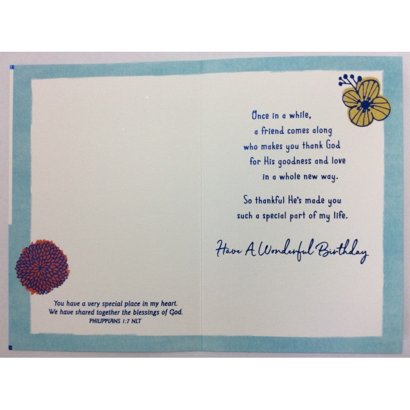 Birthday Card, Special Friend-J9012