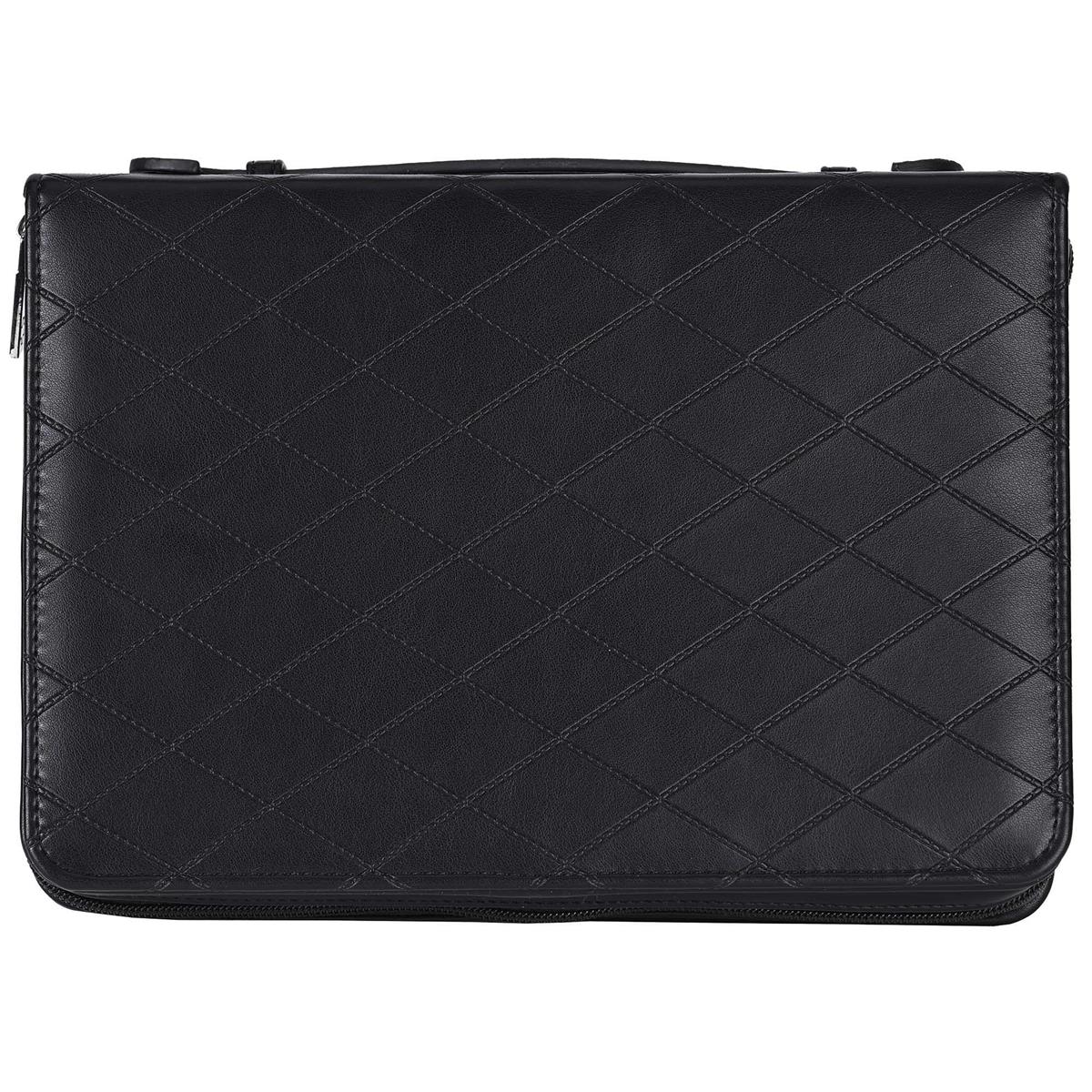 Bible Case Quilted Amazing Love Black L