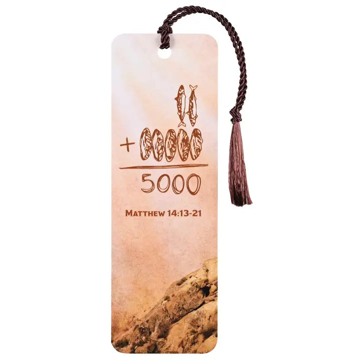 Tassel Bookmark Jesus Feeding the 5000