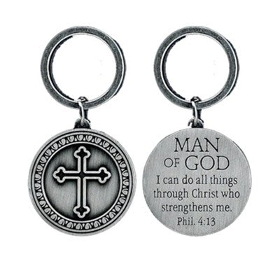 Man of God Keyring