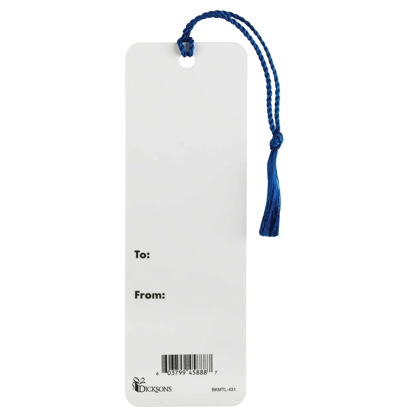 Dont Let Anyone Look Tassel Bookmark