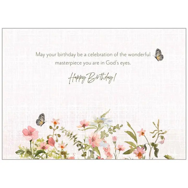 In the Morning - Faith Birthday Card- SCD93437