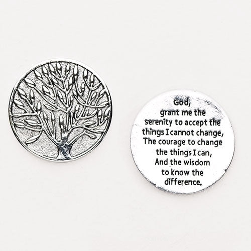 Serenity Pocket Stone, 1.25" D