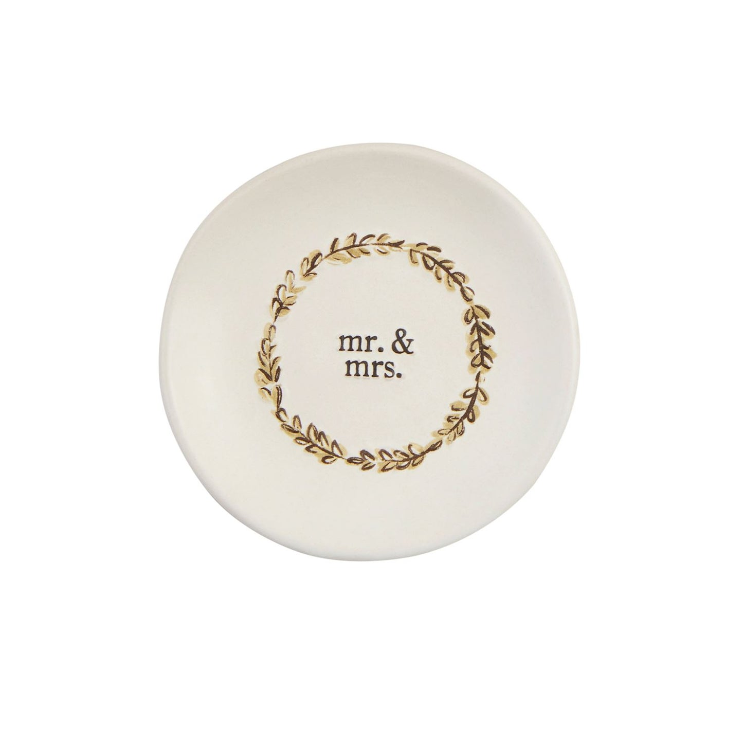 Mr & Mrs Wedding Ring Dish