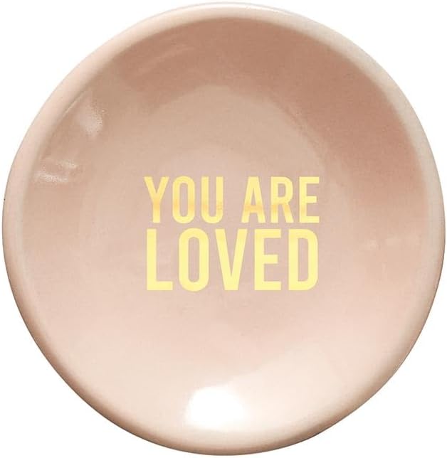 Ceramic Ring Dish & Earrings - You Are Loved