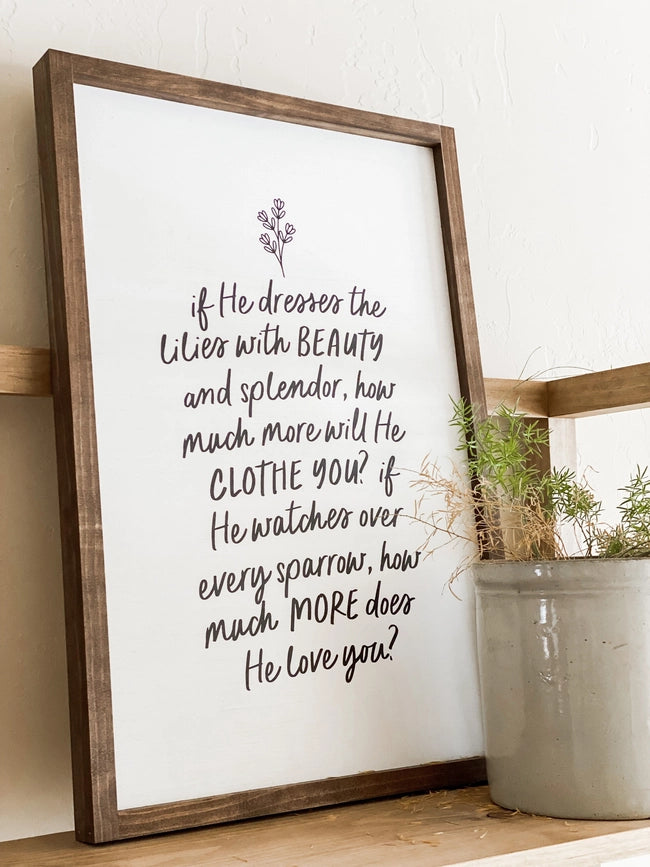 Jireh, You Are Enough | Home Decor Made in the USA