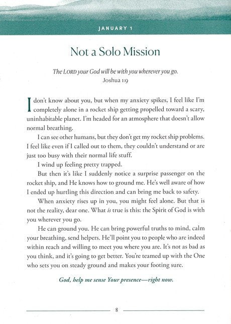 Calm Your Anxious Mind: Daily Devotions to Manage Stress and Build Resilience