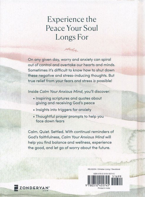 Calm Your Anxious Mind: Daily Devotions to Manage Stress and Build Resilience