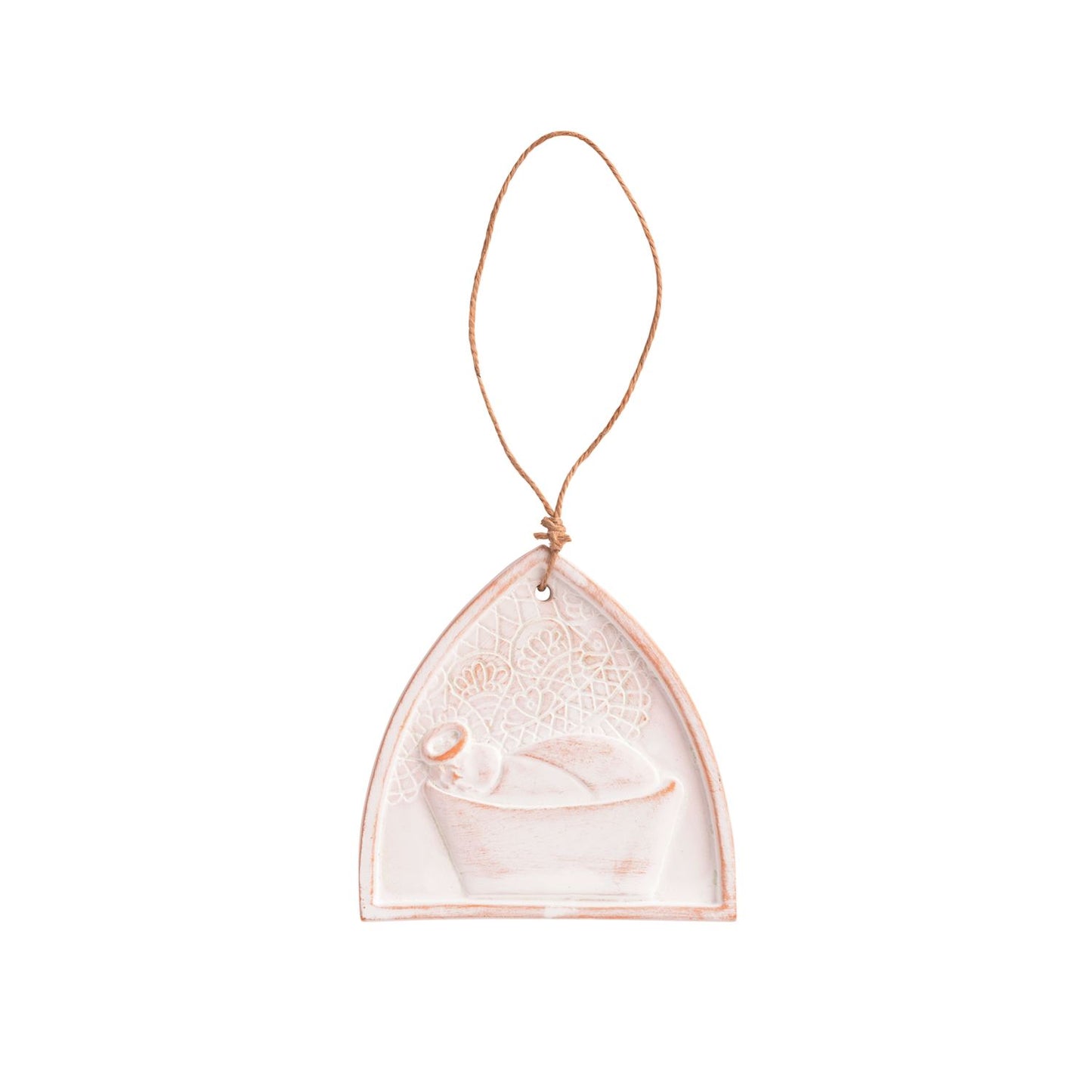 Nativity Lace Ornaments, Sold Separately