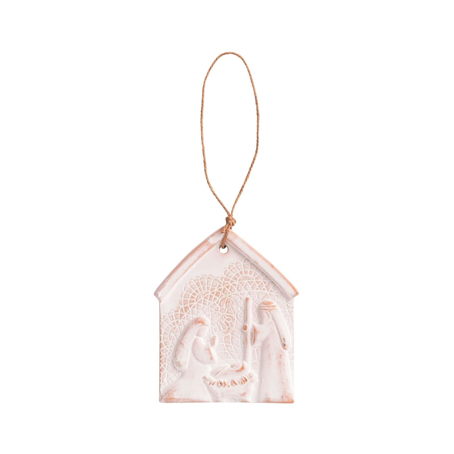 Nativity Lace Ornaments, Sold Separately