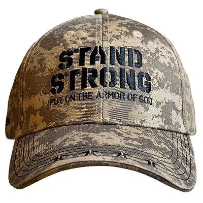 Stand Strong, Put on the Armor of God Cap, Camouflage