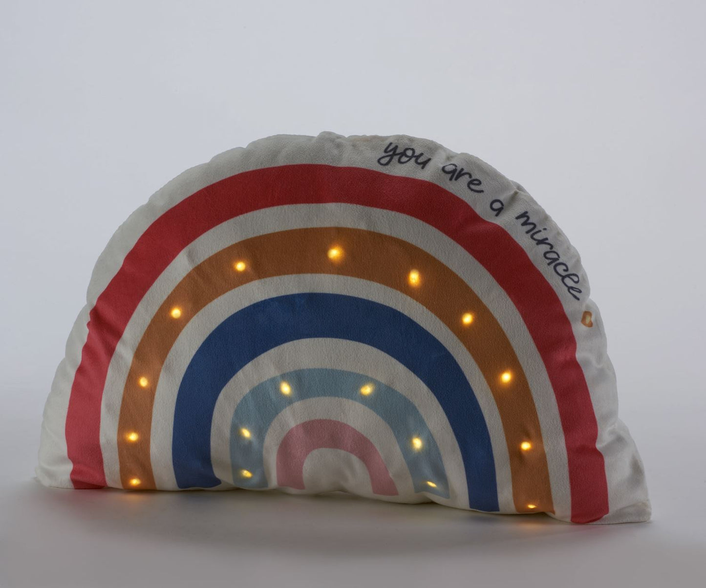 LED Rainbow Pillow