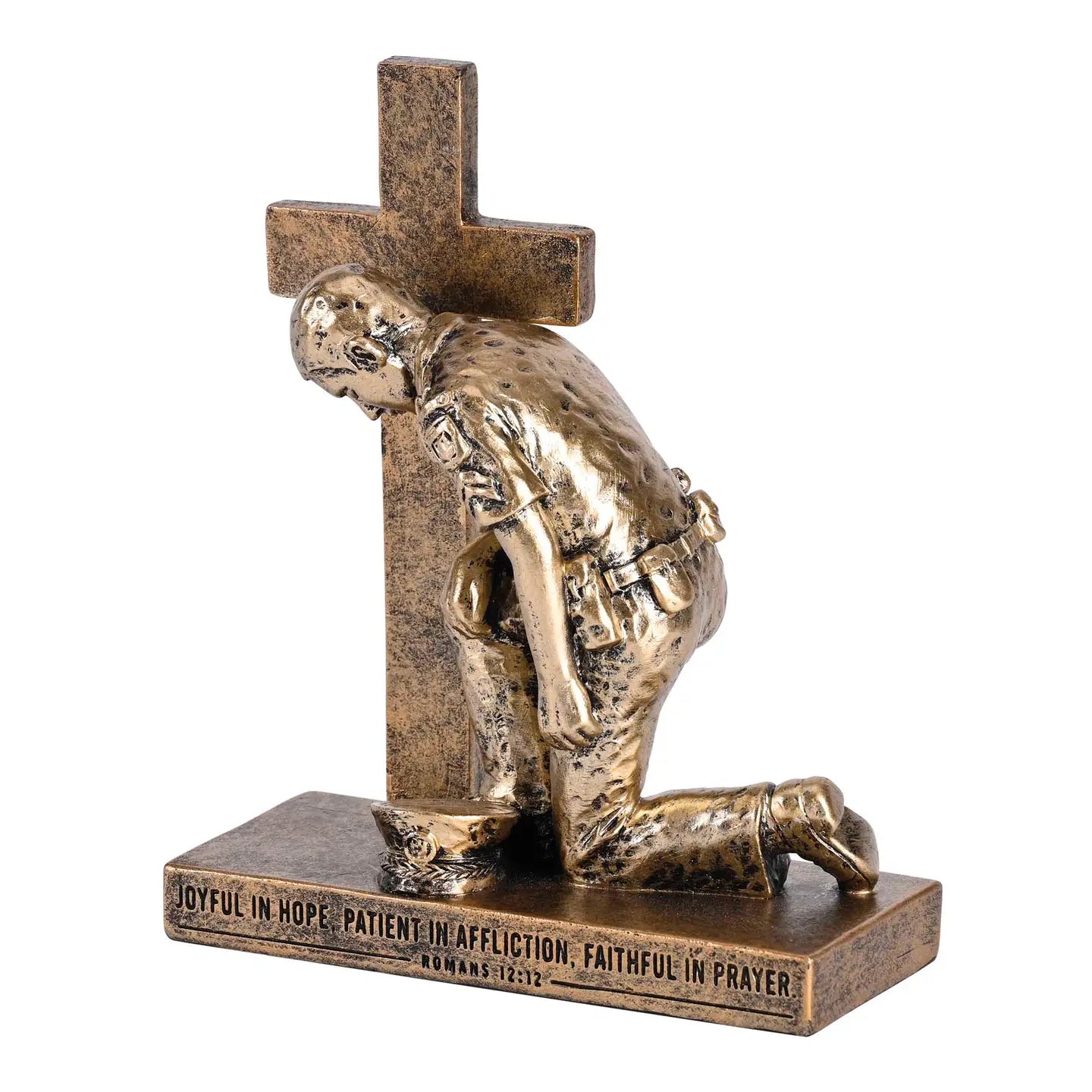 Called To Pray Cross Police Officer, 8"