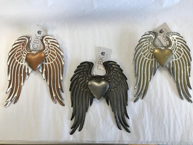 Heart With Wings Wall Decor