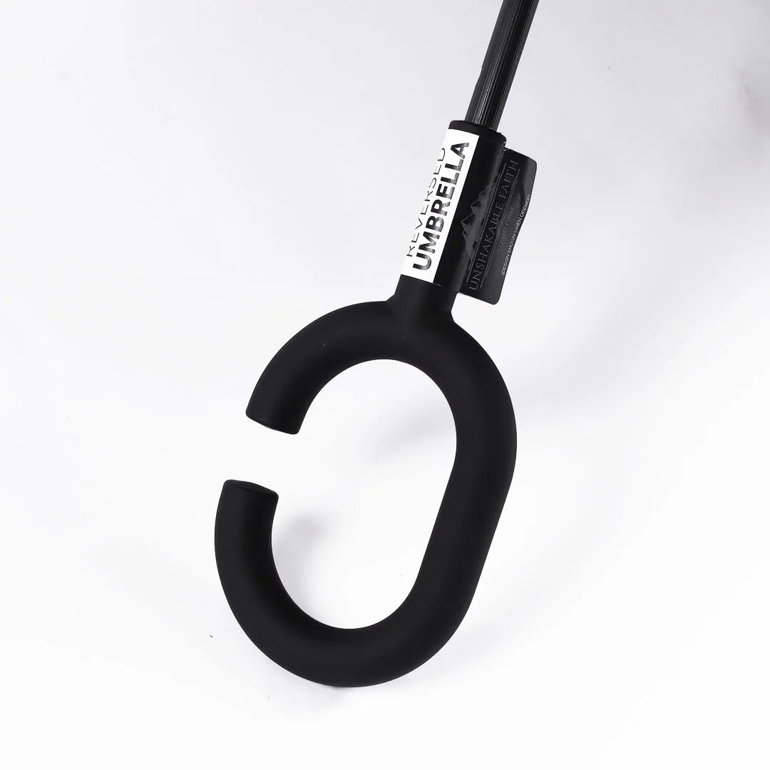 Unshakable Faith Umbrella Reversible, Black