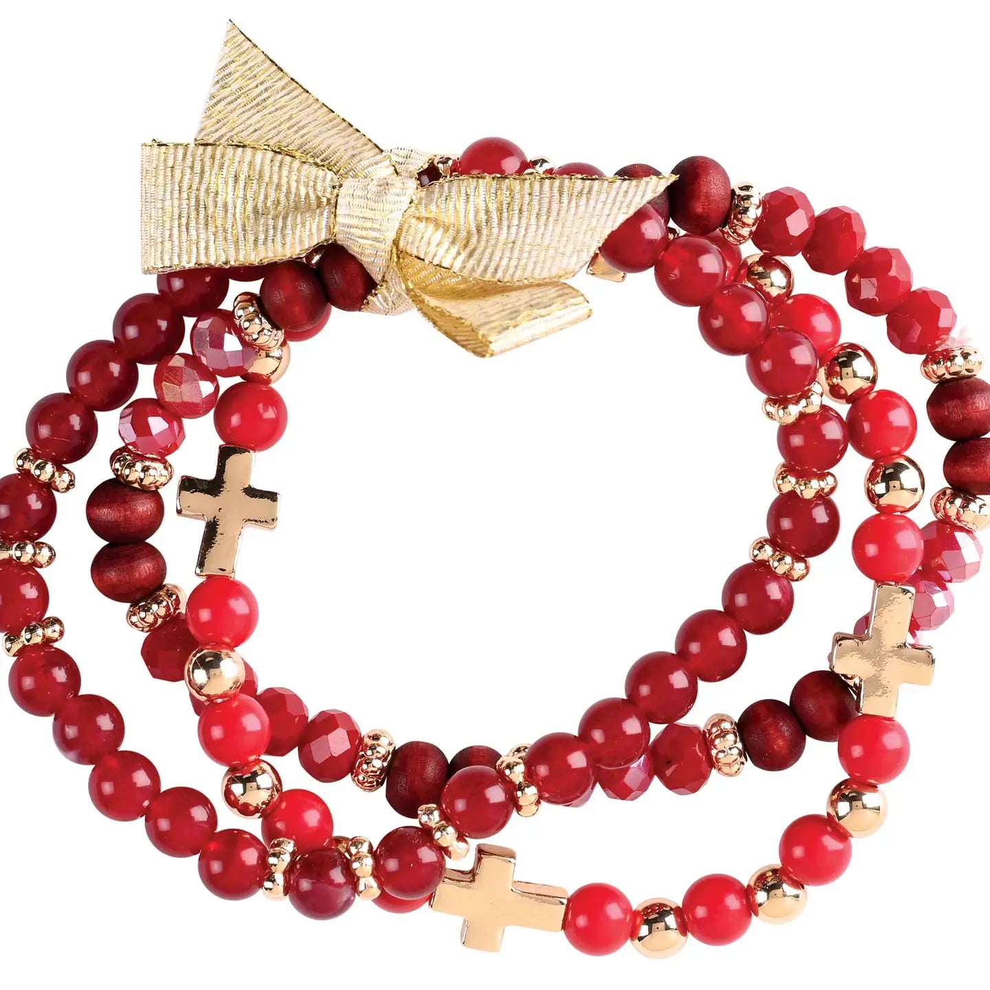 Triple Beaded Bracelets