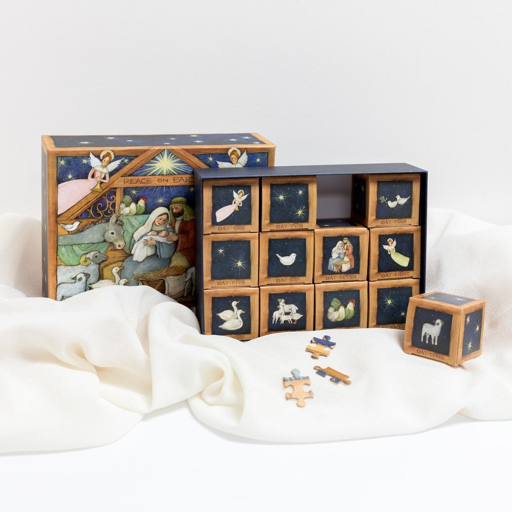Nativity 12-Day Christmas Countdown Advent Puzzle