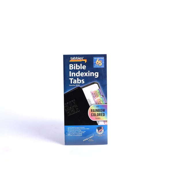 Bible Index Tabs Rainbow