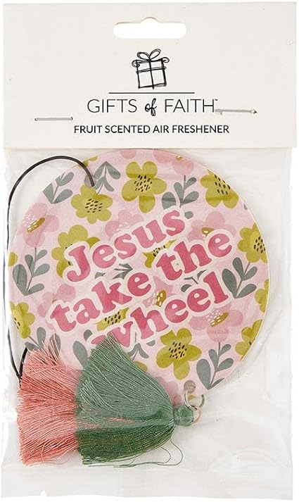 Air Freshener-Jesus Take The Wheel-Fruit Scent