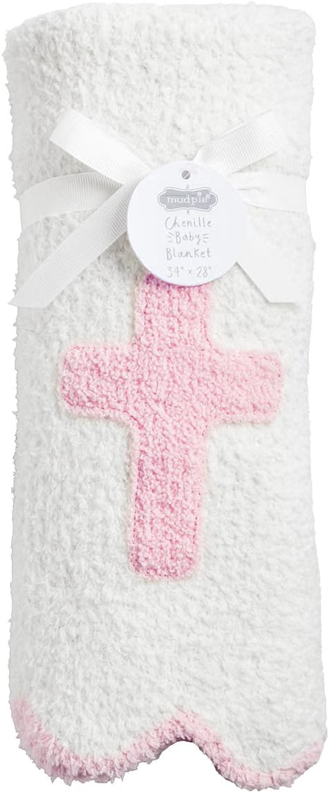 Chenille Cross Blanket