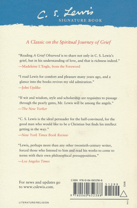 A Grief Observed