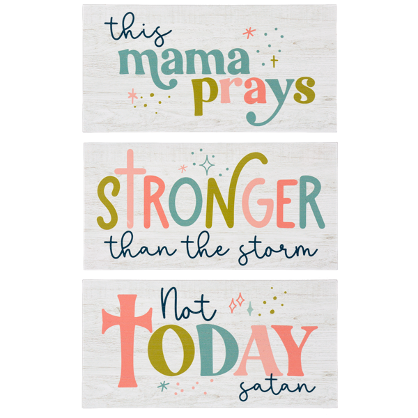 Colorful Faith Message Block