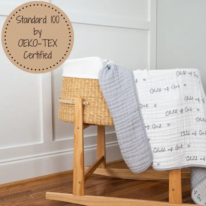 Child of God Baby Toddler Muslin Blanket