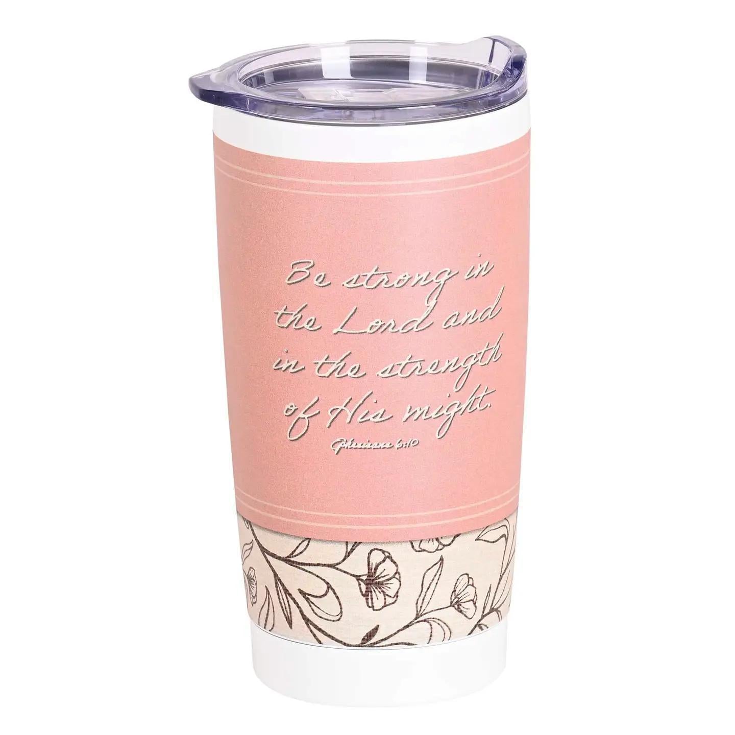 Full Armor Of God Tumbler, White, 20 Oz
