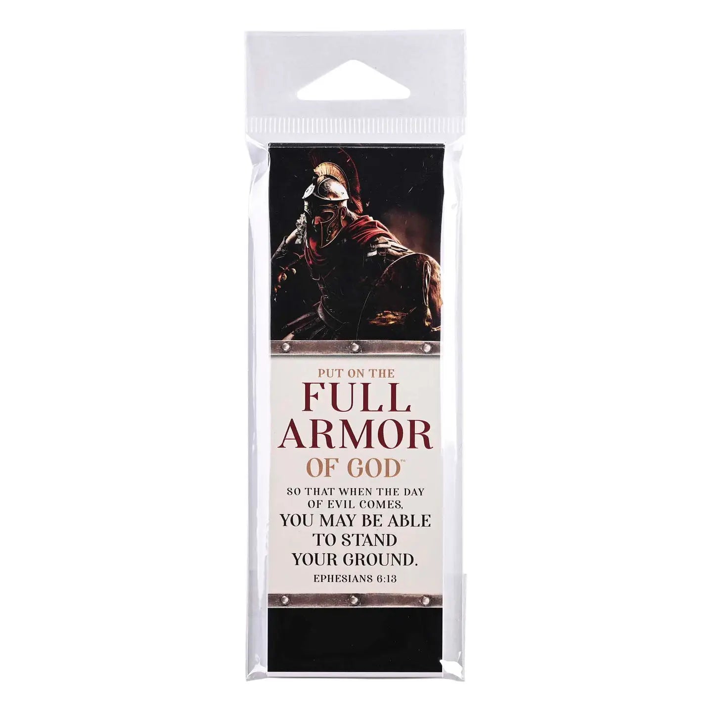 Full Armor 12 Pack Packaged Bookmarks
