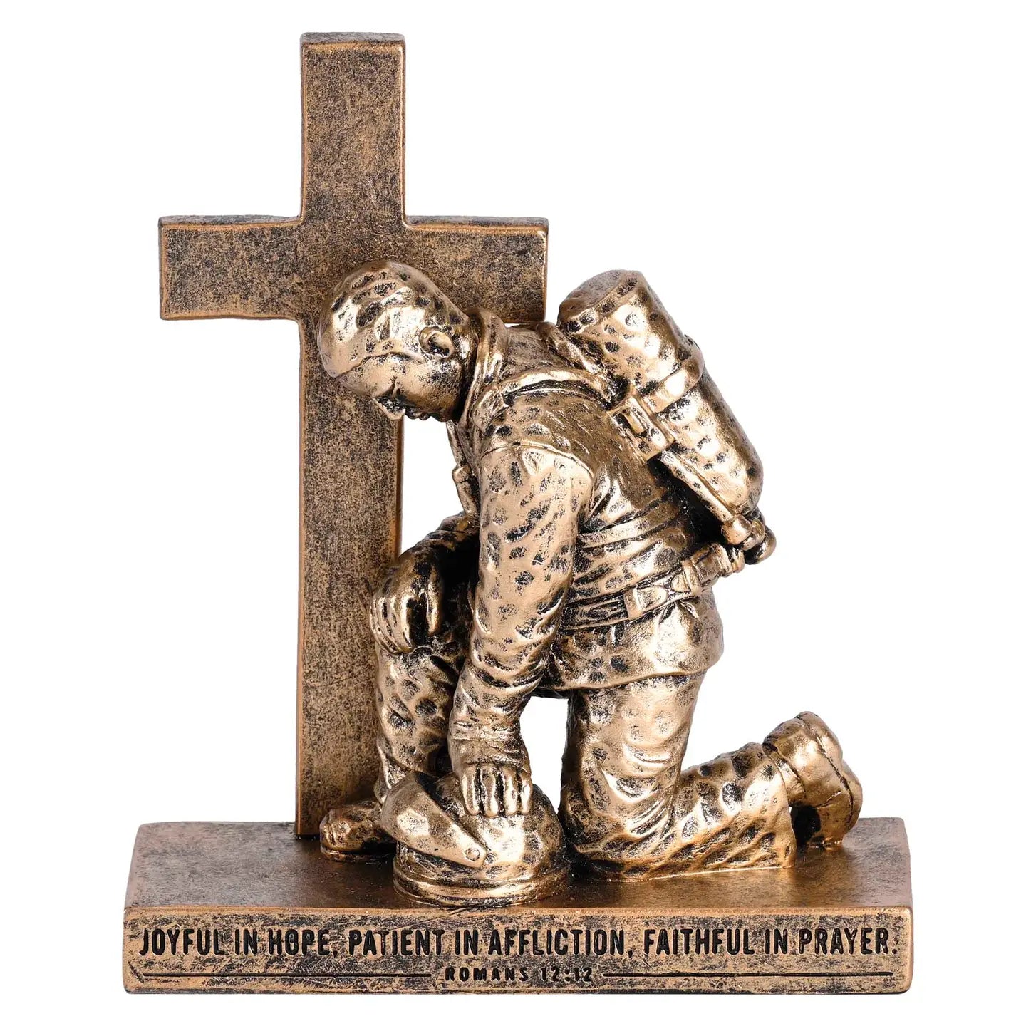 Called To Pray Cross Firefighter, 8"