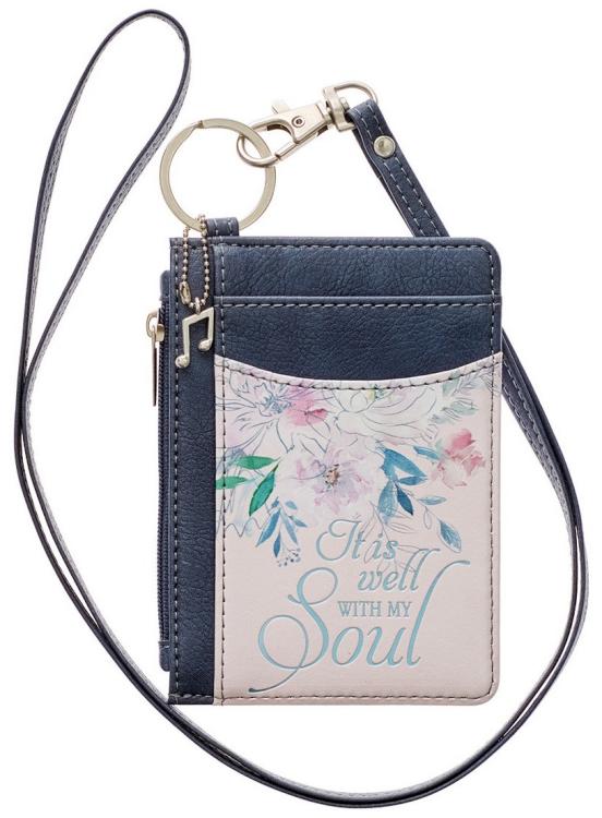It Is Well Id Card Holder