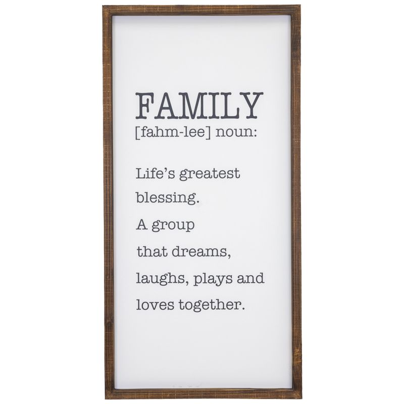 Family Plays Together Sign